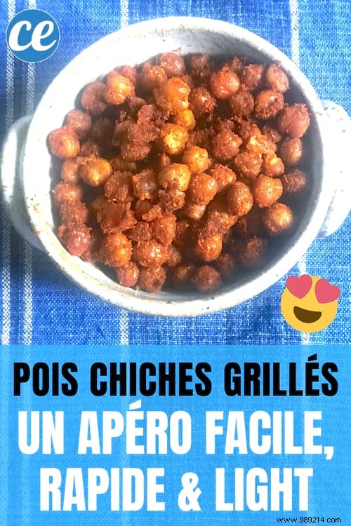 Grilled Chickpeas:An Easy, Fast &Light Aperitif. 