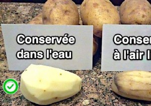 How to Store Peeled Potatoes WITHOUT Turning Black. 