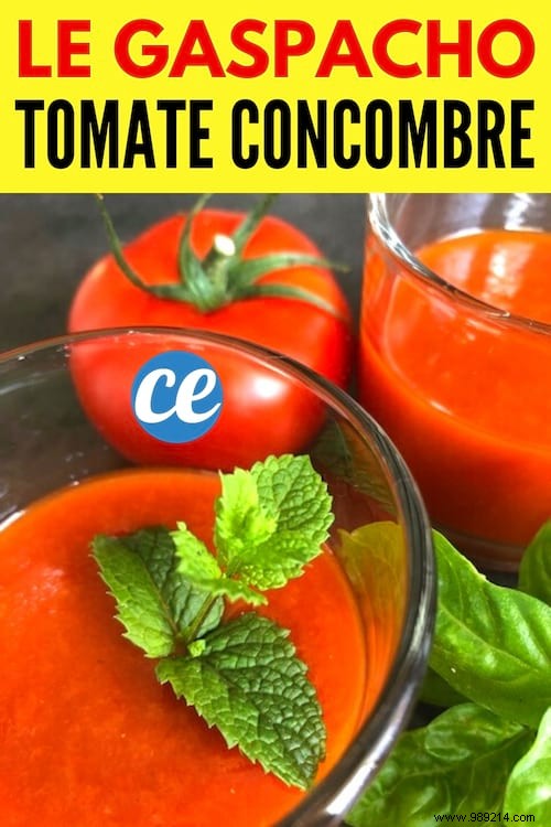 The Tomato Cucumber Gazpacho Recipe (Easy to Make and Delicious). 