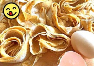 Fresh Pasta:Finally an Easy and Quick Recipe to Make at Home. 