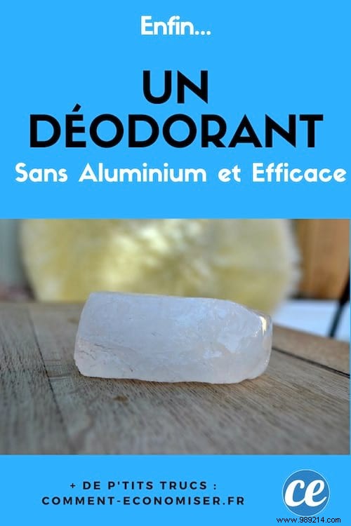 Finally An Effective Deodorant Without Aluminum! 