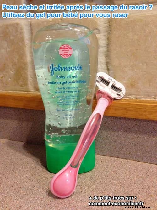 Finally a tip for having smooth skin after shaving your legs. 