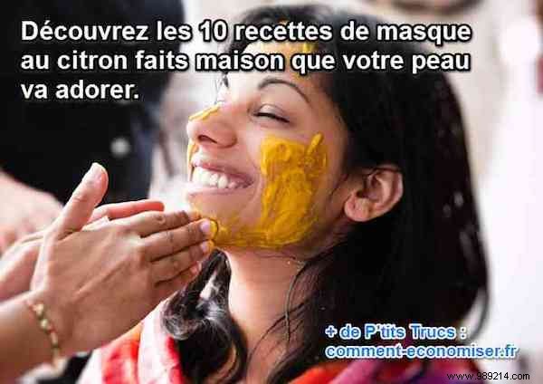 10 Lemon Beauty Masks Your Skin Will Love! 
