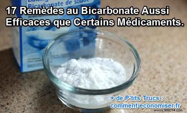 17 Bicarbonate Remedies As Effective As Some Drugs. 