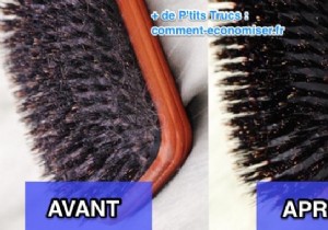 Easy Vinegar Method: Clean and Disinfect Your Greasy Hairbrush in Minutes
