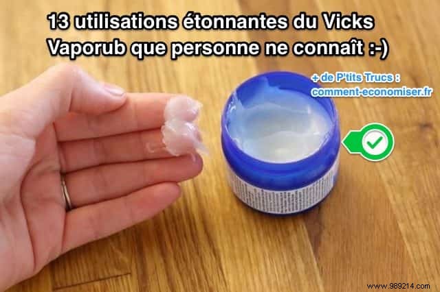 13 Amazing Uses For The Vicks Vaporub That No One Knows About. 