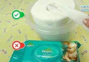The Ultra Easy Baby Cleansing Wipes Recipe. 