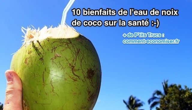 10 benefits of coconut water that no one knows about. 