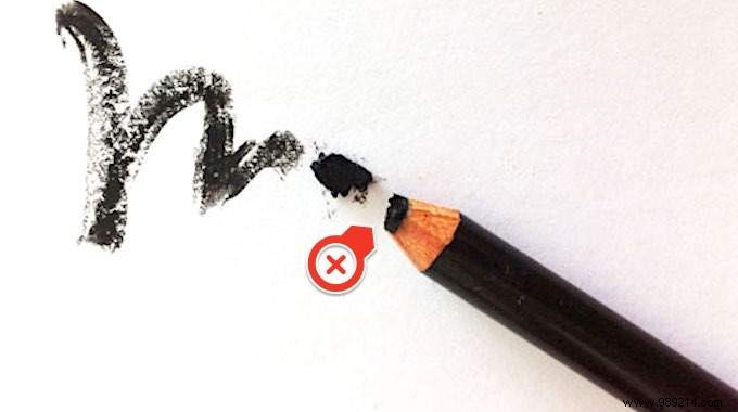 How to Sharpen an Eyeliner Pencil WITHOUT EVER Breaking the Lead. 