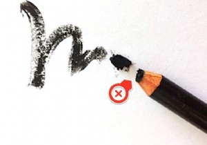 How to Sharpen an Eyeliner Pencil WITHOUT EVER Breaking the Lead. 