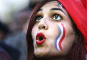 How To Make Yourself Blue White Red Makeup (Easy And Natural). 