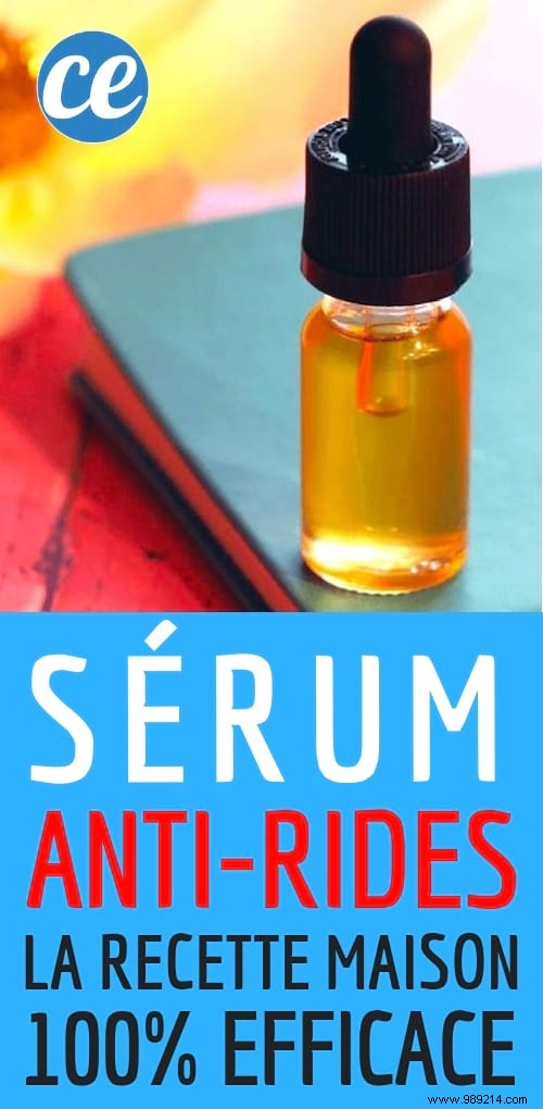 Anti-Aging Serum:The Super Effective Recipe Against Wrinkles Around The Eyes. 