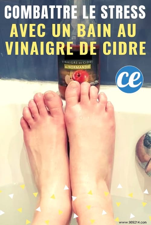 Fight Stress And Fatigue With A Cider Vinegar Bath. 