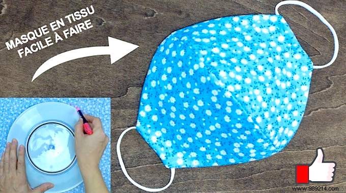 COVID-19:The Easy Tutorial To Make Your Mask WITHOUT A Sewing Machine. 
