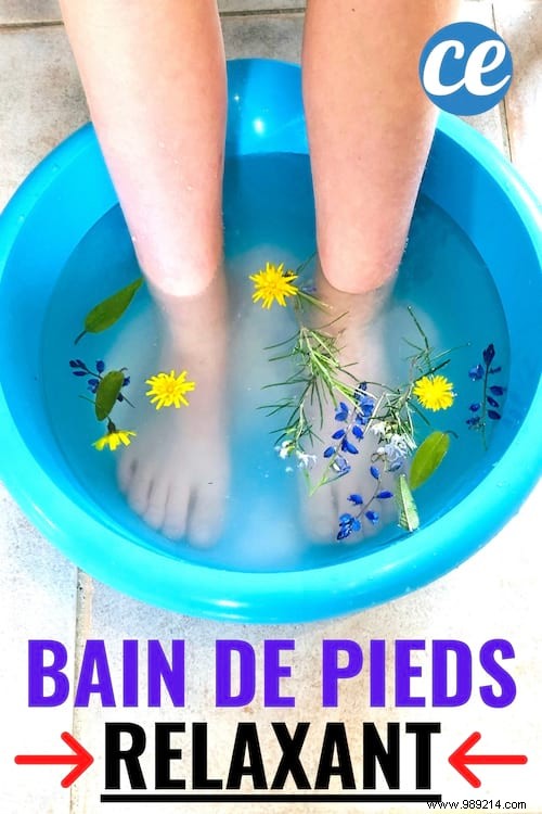 The RELAXING Foot Bath Recipe With Only 3 Ingredients. 