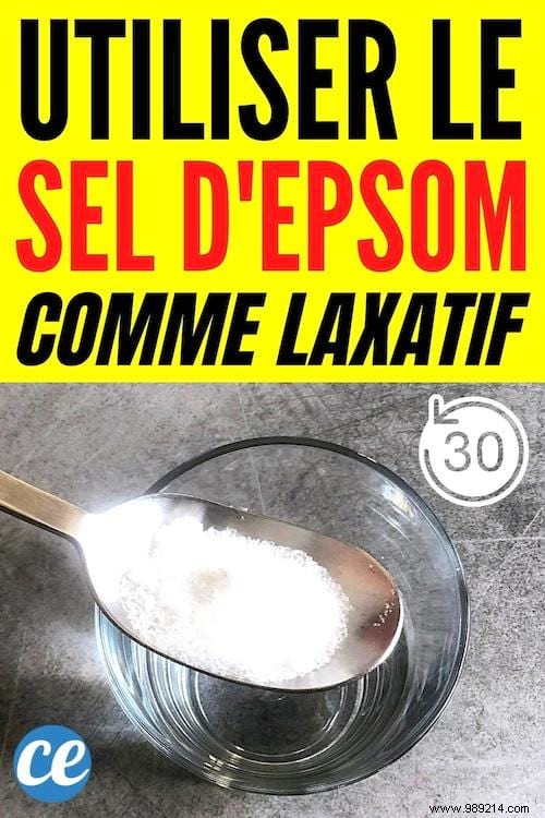 How To Use Epsom Salt As A Laxative (Effective in 30 Min). 