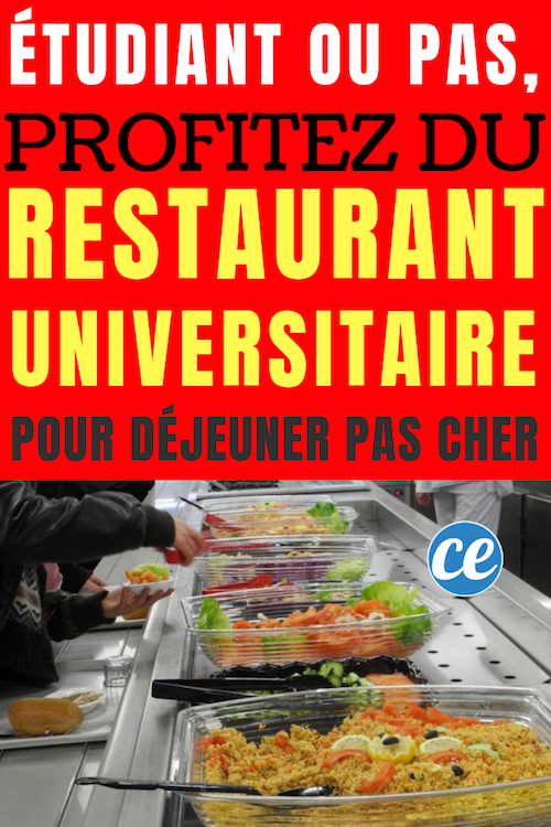 You are not a student? Take advantage of the University Restaurant for Cheap Lunch. 