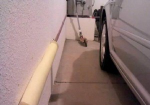 How to Stop Your Car Door Banging Against the Garage Wall. 