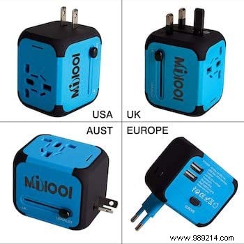 Holidays Abroad:To Connect All Your Devices With 1 Single Adapter, Bring A Power Strip! 