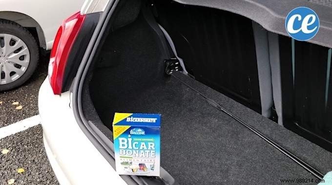 The Tip To Clean And Deodorize The Trunk Of The Car Effortlessly. 