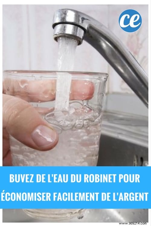 Drink Tap Water To Save Money Easily. 
