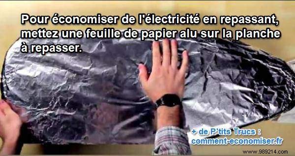 An Original Tip To Save Electricity. 