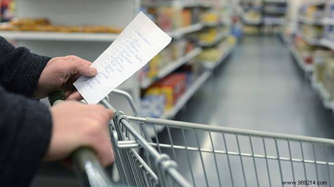 Savings:Check the Shopping List at Home Before You Go Shopping. 