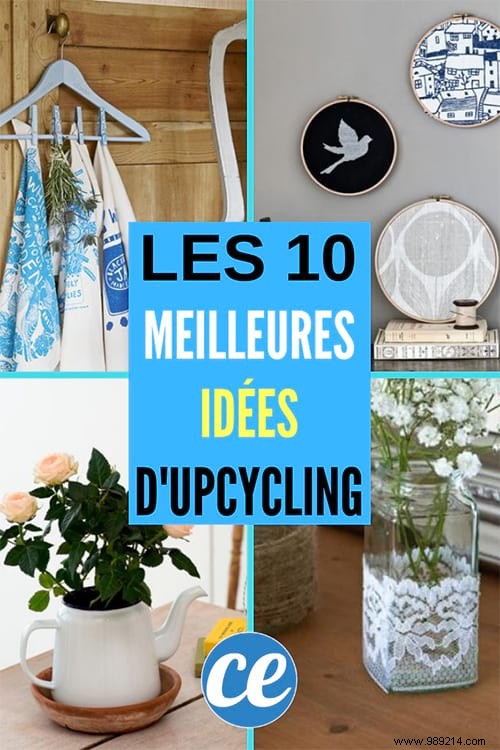 Upcycling:the 10 Best Ideas Anyone Can Do at Home! 