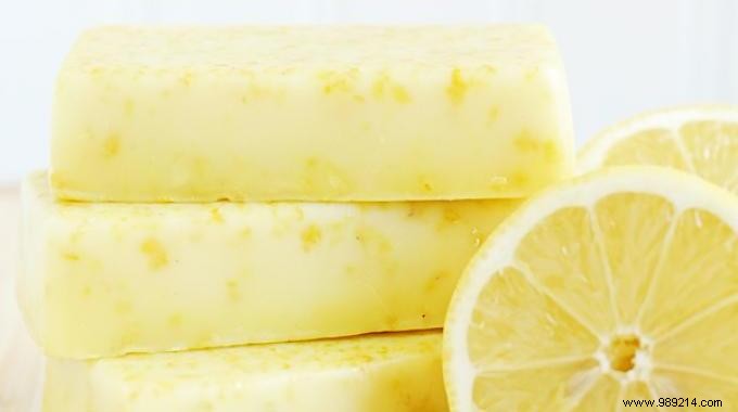 The Easy Homemade Lemon Soap Recipe. 