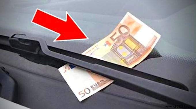 Police Warn People Who Find $50 Note on Windshield. 