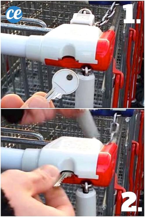 How to Take a Shopping Cart WITHOUT Token or Money. 
