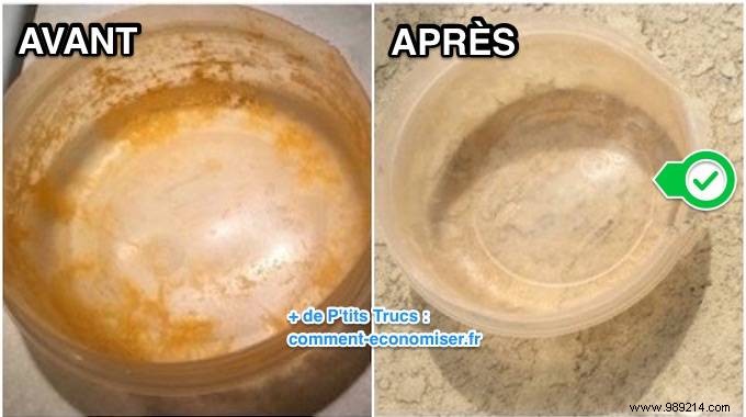 How to Recover Tomato Sauce Stained Tupperware EASILY. 