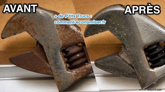 Rusty Tools:THE Effective Trick To Remove Rust WITHOUT SCRUBTING. 