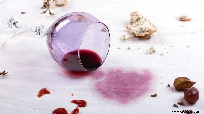 How to Remove a Red Wine Stain? 