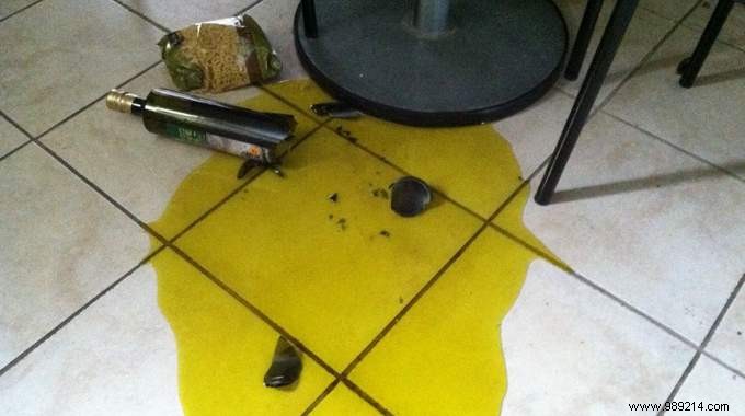 How To Remove Oil From Tile With Flour? 