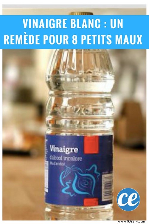 White Vinegar, an Economical Remedy for 8 Minor Ailments. 