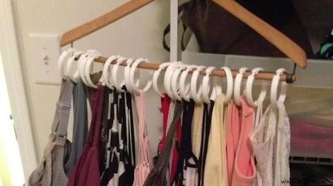 Finally a tip for storing your tank tops! 