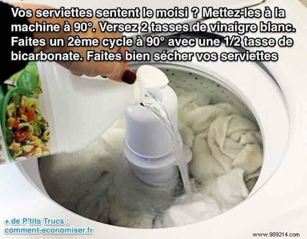 The Tip To Remove Musty Smell From Bath Towels. 