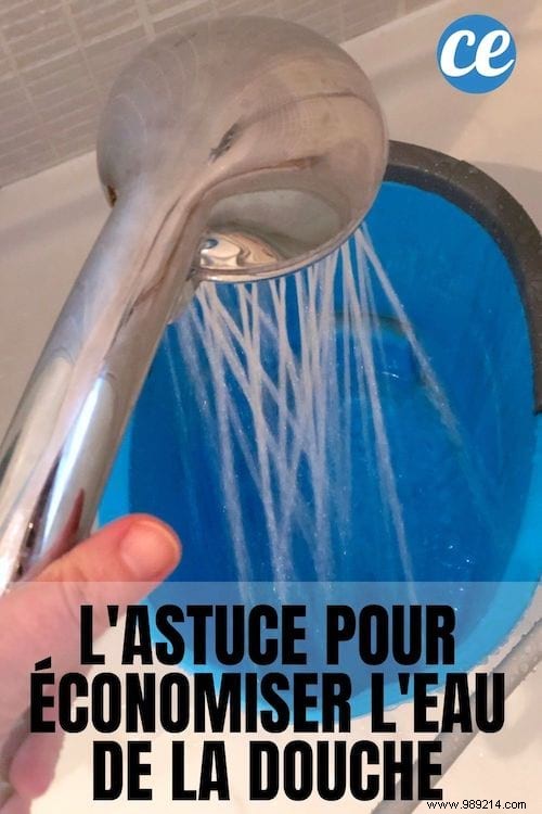 The Very Simple Trick To Save Water In The Shower. 