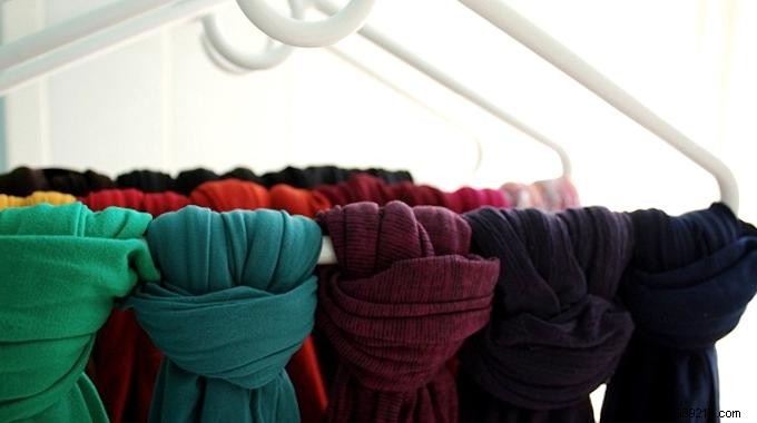 The Miraculous Trick To Easily Store Your Scarves. 