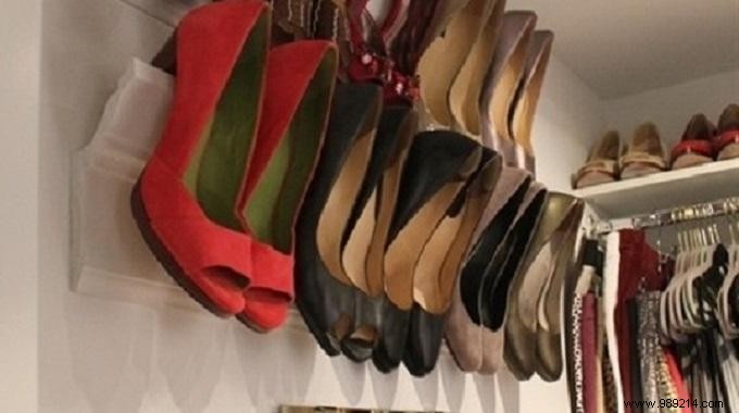 Store Your Shoes Cleverly Freeing Up Space. 