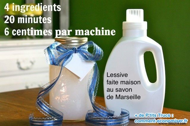 How to machine wash clothes with Marseille soap? 