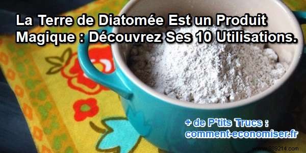 Diatomaceous Earth Is a Magical Product:Discover Its 10 Uses. 