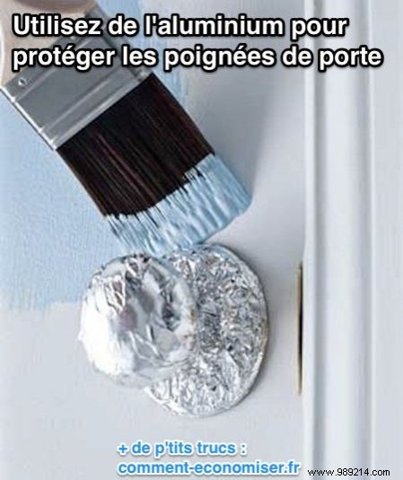 How to Paint a Door Without Streaks on the Handle. 