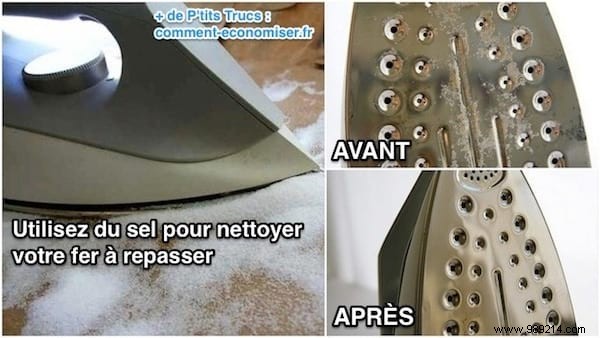 The Effective Tip To Clean Your Iron Easily. 