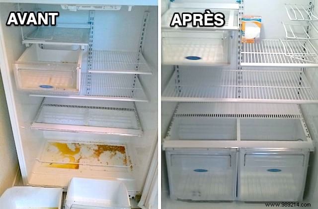 White Vinegar To Thoroughly Clean Your Refrigerator. 