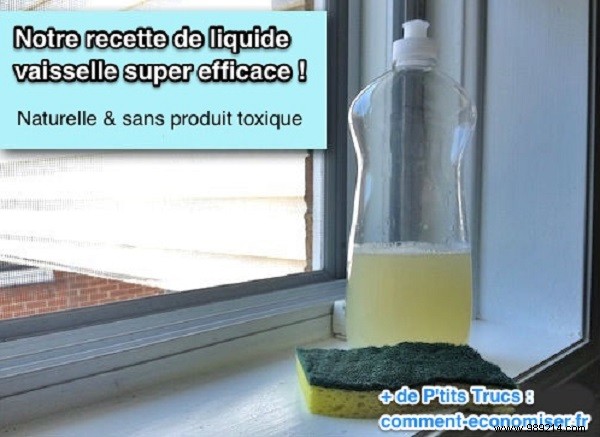 The Recipe for Super Effective Homemade Dishwashing Liquid. 