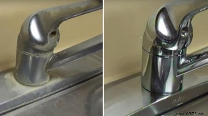 Limestone on the Taps? My Tip For Easy Removal. 