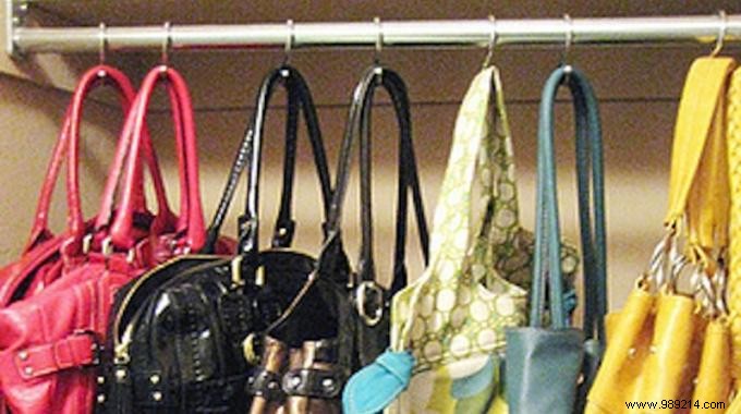 A tip for storing your bags when you run out of space. 
