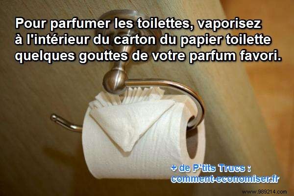 The Smart Trick To Perfume Your Toilets At Less Cost. 
